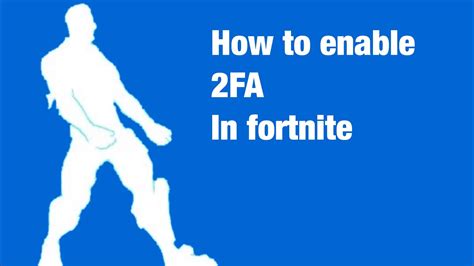 enable 2fa fortnite epic games login
